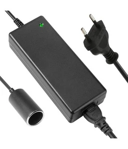 Adattatore Convertitore Per Presa Accendisigari Spina Rete Da 220v A 12 V Ac-dc - Foto 1 di 5