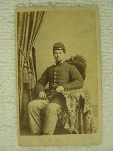 CDV BÜRGERKRIEGSSOLDAT von Crane, Philadelphia - Bild 1 von 2