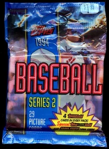 1994 Topps Baseball Unopened Jumbo Pack - 29 Cards - Picture 1 of 1