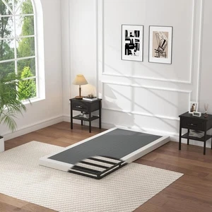 Low Profile Box Spring Queen - 3 Inch Box Spring Queen Heavy Duty Bed Foundat... - Picture 1 of 6