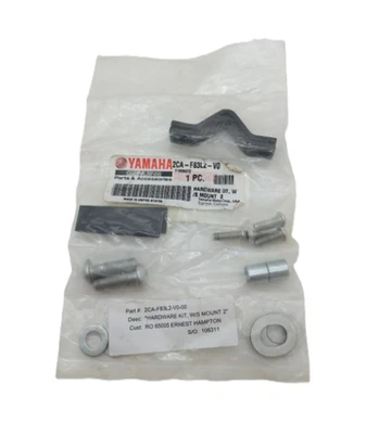 Yamaha V Star 1300 Deluxe 2014-2017 kit de herrajes de montaje de parabrisas 2" [S] Foto 1 de 4