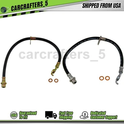 2 mangueras hidráulicas de freno trasero para Lexus RX300 1999-2003 3,0 L Foto 1 de 4