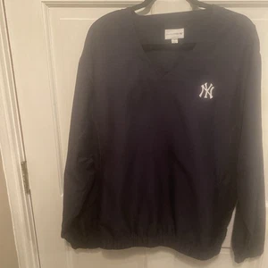 Cutter and Buck New York Yankees Herren L/G Navy V Neck LS Pullover Jacke - Bild 1 von 13