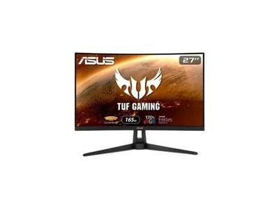 Asus VG27VH1B 27" Full HD Curved Screen LED Gaming LCD Monitor - 16:9 - Black - Image 1 of 4