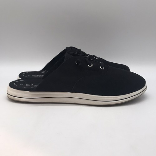 Clarks Cloudsteppers Breeze Clara slip on mules donna 11M nero slip on ballerine