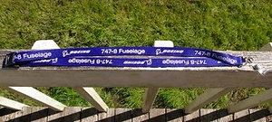 Boeing 747-8 Rumpf Schlüsselband blau Schlüsselband - Bild 1 von 4