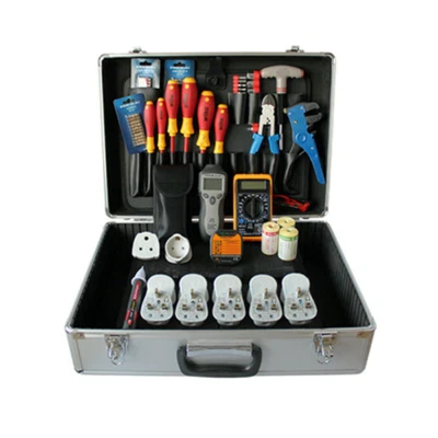 PAT Testing Business Accessory Kit PBK101 Tools Adapters Labels Plugs Fuses Etc - Image 1 of 4