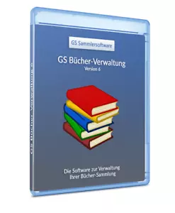 GS Bücher-Verwaltung 6 - Software zur Verwaltung Ihrer Bücher-Sammlung - Bild 1 von 8