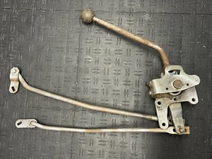 65-67 Ford Mustang 3 Speed Shifter Assembly w/Handle & Rods & Fingers Original - Picture 1 of 5