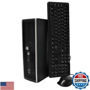 HP Elite 8200 SFF Desktop PC - Intel Core i5-2400 3.1GHz 8GB 500GB DVDRW Wind - Picture 1 of 5