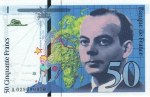50 FRANCS SAINT EXUPERY TYPE 1992 MODIFIE - Photo 1/2