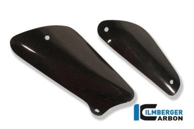 Ilmberger Carbon Fibre Exhaust Heat Shields Pair MV Agusta Brutale 750 2001-2009 - Image 1 of 2