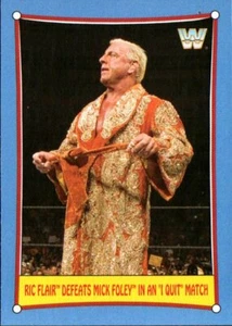 2017 Topps Wrestling WWE Heritage Bizarre SummerSlam Matches #8 Ric Flair - Picture 1 of 2