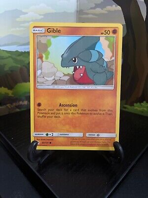 Gible 60/131 - Forbidden Light - Common - Pokemon Card TCG - LP