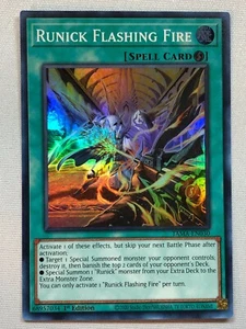 Yugioh Tactical Masters Runick Flashing Fire NM/M - Bild 1 von 1