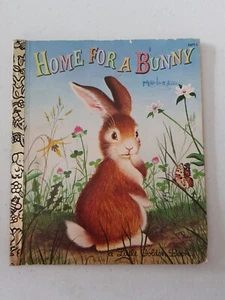 Little Golden Book - Home For A Bunny 1981 SC - Picture 1 of 4