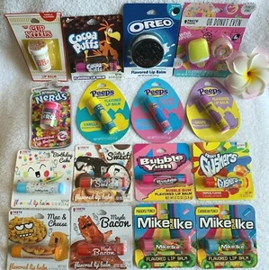 Assorted Flavored LIP BALMS***yOu chOOse flAvOr(s)***FULL SIZE~~~NEW~~~SEALED - Picture 1 of 982