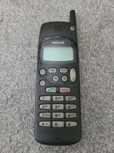 Vintage Rare Old Brick Antenna Nokia mobile phone NHE-5NX *UNTESTED* for parts - Afbeelding 1 van 5