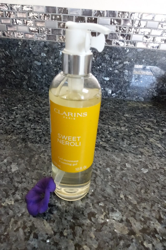 Clarins Sweet Neroli Foaming Shower Gel & Body Lotion Combo- 10 Fl. Oz/300 mL