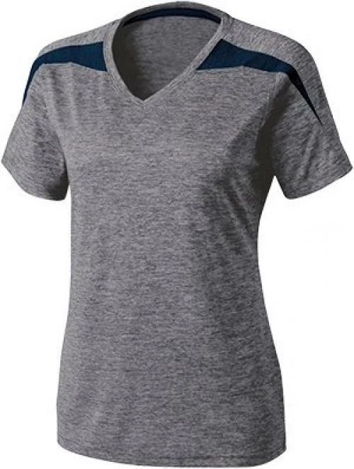 Camiseta balística Holloway para mujer. 222302 - X-Large - Athletic Heather / Navy He Foto 1 de 1