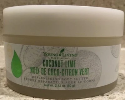 Manteca corporal reponedora de lima de coco Young Living - 2,82 oz - sellada - nueva Foto 1 de 4