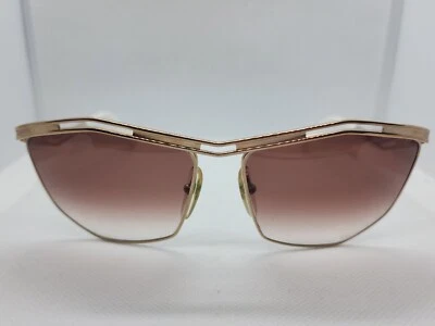 PALOMA PICASSO Vienna Line 1478 Vintage Sunglasses brown lenses w/ case and card - Image 1 of 4