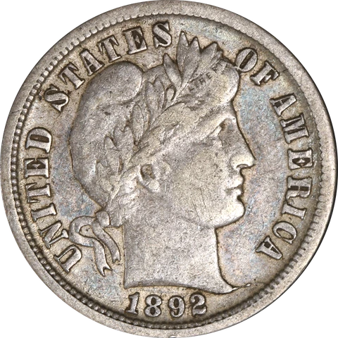 1892-O Barber Dime Great Deals From The Executive Coin Company Cover