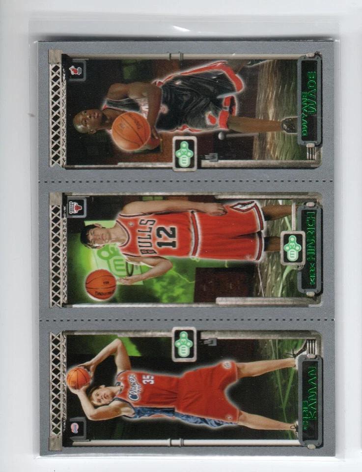 2003-04 Topps Rookie Matrix #KHW Chris Kaman/Kirk Hinrich/Dwyane Wade radiocontrol Foto 1 de 1
