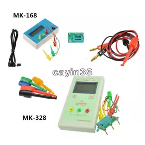 MK-328 MK-168 TR LCD Transistor Tester LCR ESR Diodenmessgerät Test Haken Kabel - Bild 1 von 17