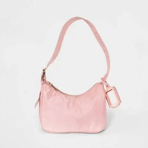 Wild Fable Schultertasche mit verlängerter Schnalle, rosa, 6,5 x 9 Zoll - Bild 1 von 3
