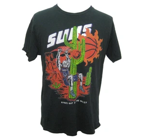 Phoenix Suns T-Shirt Mens Large Black Short Sleeve Graphic NBA Basketball Top - Picture 1 of 4