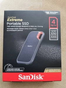 SANDISK Extreme Portable 4 TB SSD - Bild 1 von 2