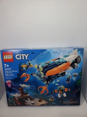  Nuevo y Sellado Lego 60379 City Deep-Sea Explorer Submarino Kit de Construcción 842 Piezas  Foto 1 de 4