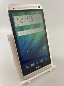 Smartphone HTC One M7 Plateado Desbloqueado 32GB 4.7" UltraPixel Android agrietado #C03 - Imagen 1 de 15