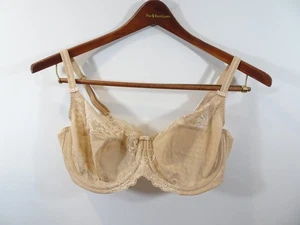 Panache Chai Envy Full Cup Bra US 40DD NEW Lacy Nude Underwire - Picture 1 of 8