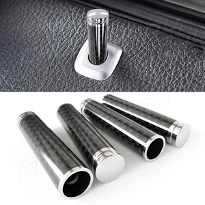 Pasadores de cerradura de puerta de 5 mm de diámetro interior para Ford F150 2015-2023 4 piezas perilla de repuesto negra - Imagen 1 de 12