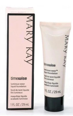 Mary Kay TimeWise Luminous Liquid Foundation ~ Bronze 2 ~ 1 oz New In Box - Image 1 of 3
