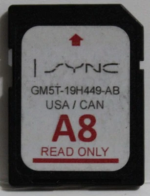 Ford Fusion Escape MKS 2013 2014 2015 Navigation Map A8 SD Card GM5T-19H449-AB - Image 1 of 2