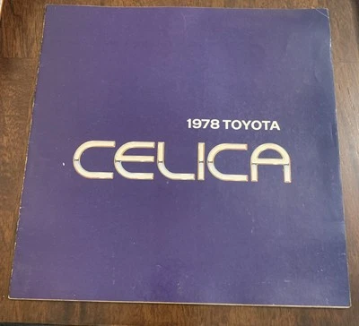 Toyota Celica y GT 1978 14 páginas original folleto de venta de autos catálogo Foto 1 de 4