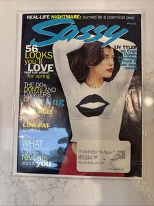 SASSY Magazine • LIV TYLER • April 1995 • RARE FIND #BOP- - Bild 1 von 15