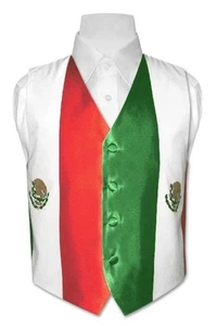 Boy's Mexican Flag Dress Vest size 8 - Picture 1 of 2