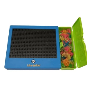 ✅Lite Brite con clavijas, soporte, instrucciones - Juego de recarga de animales para tabletas Hasbro 2014 - Imagen 1 de 10