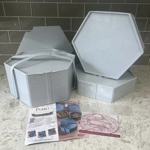 Vintage 2002 Piatto Bakery Box 8 Piece Gift Set By Joy Mangano New Old Stock - Picture 1 of 10
