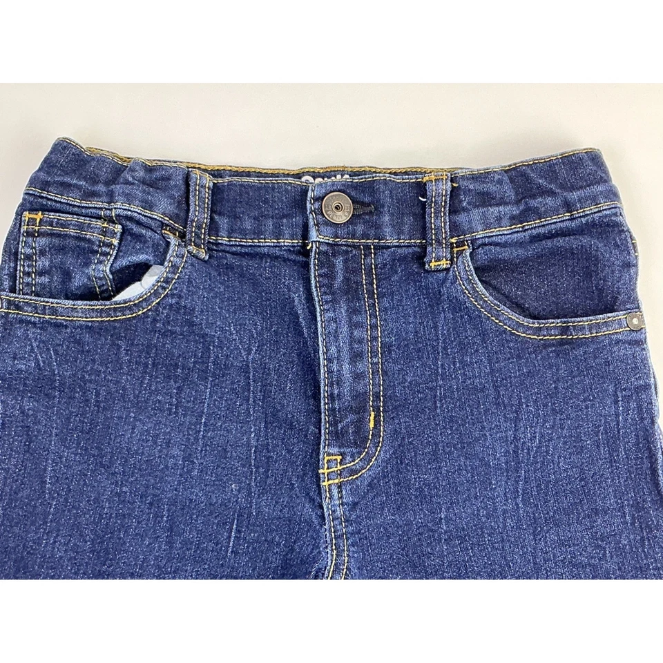 OshKosh Bgosh Skinny Jeans Girls Size 10R 10A Dark Wash Denim Pants - Image 1 of 4