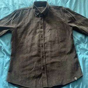 Men’s Shine Original Black Fine Corduroy Shirt Large - Picture 1 of 7