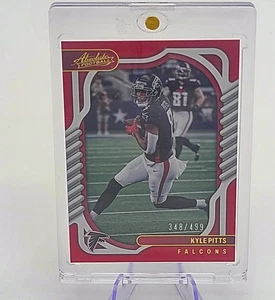 2022 Panini Absolute - Red Squares #2 Kyle Pitts /499 - Picture 1 of 2