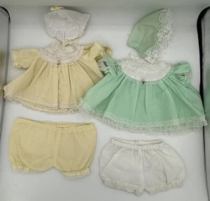 Cabbage Patch Niños Muñeca Ropa Coleco Niña Vestido Bloomers Gorros CPK Lote - Imagen 1 de 11