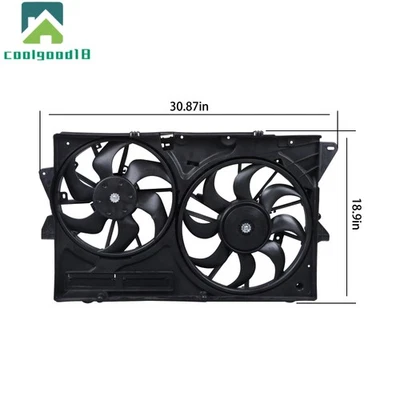 2013-2016 For Lincoln MKS Ford Taurus 2013-2019 DG1Z8C607C New A/C Radiator Fan - Image 1 of 4