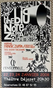 Original Concert Poster for FRANK ZAPPA Music performed in PARIS FRANCE 2008 - Picture 1 of 1