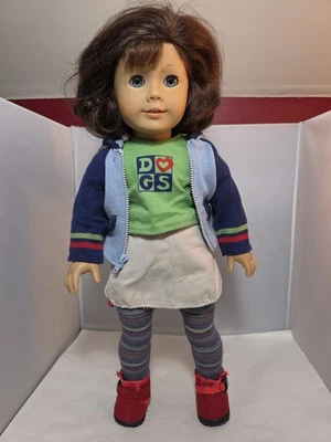 Muñeca American Girl Lindsey Bergman 2001 Niña del Año Conjunto Original  Foto 1 de 4